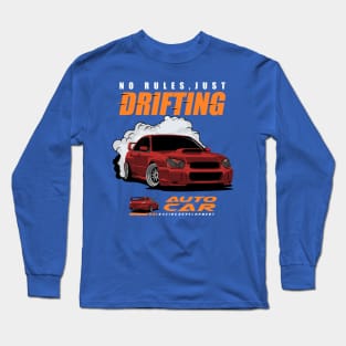 Impreza - Drifting No Rules Long Sleeve T-Shirt